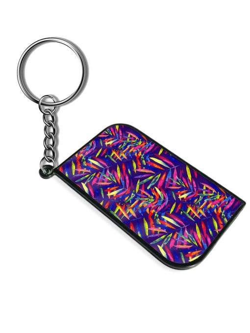 Watercolor Seamless Pattern Keychain Zapvi