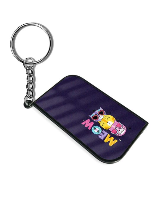 Cute Abstract Illustration Keychain Zapvi