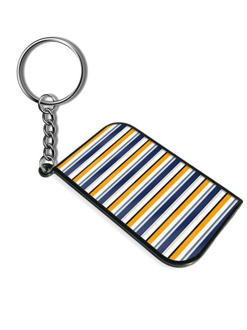 Abstract Vector Striped Keychain Zapvi