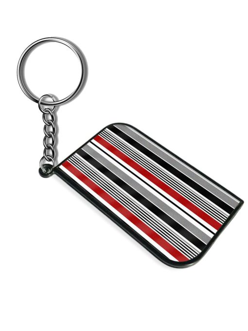 Stripe Seamless Pattern Keychain Zapvi