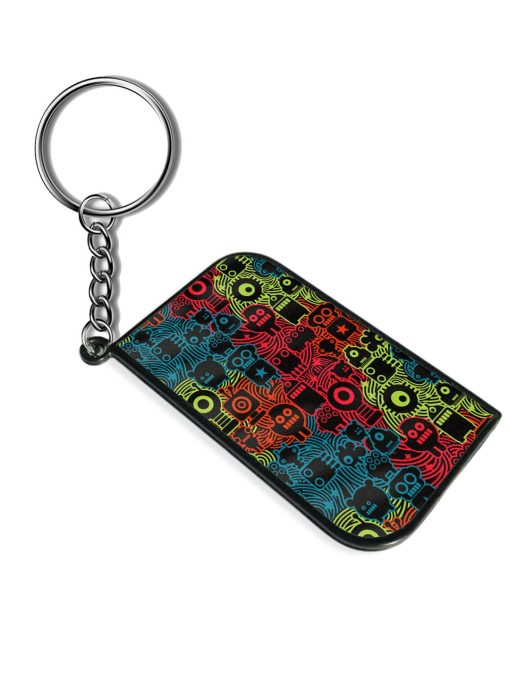 Robot Monsters Cool Keychain Zapvi