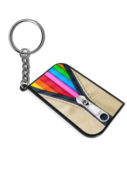 Zip In Color Keychain Zapvi