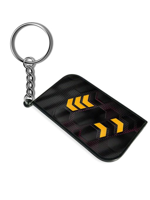 Arrows On Polygon Keychain Zapvi