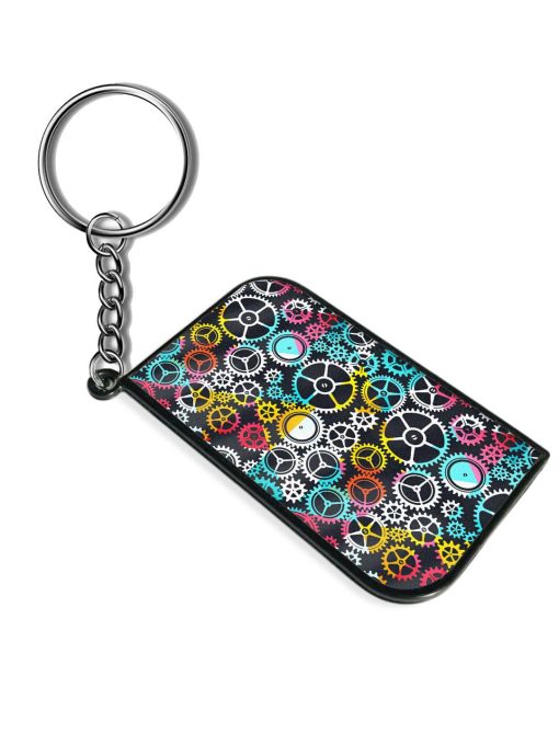 Colored Clockwork Seamless Keychain Zapvi