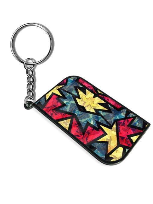 Vintage Geometric Seamless Keychain Zapvi