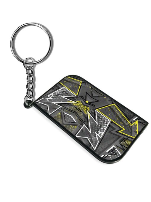 Abstract Graffiti Seamless Keychain Zapvi