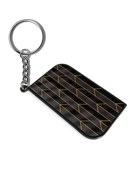 Art Deco Pattern Keychain Zapvi