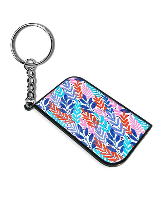 Bright Floral Tropical Keychain Zapvi