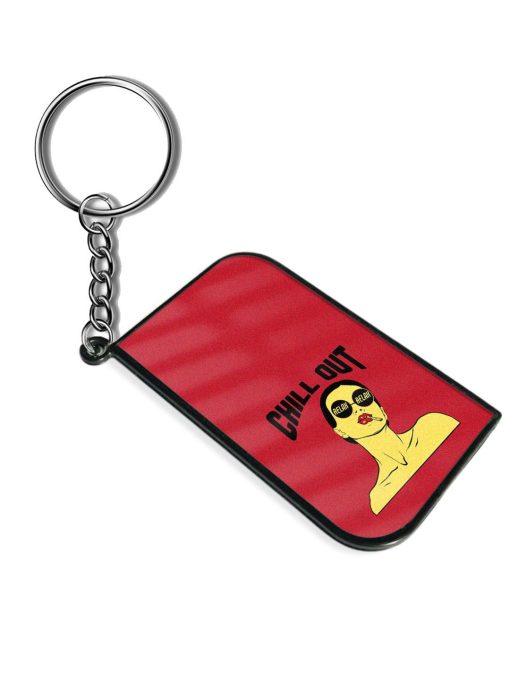 Chill Out Vector Keychain Zapvi