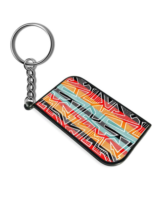 Colored Stripes Seamless Keychain Zapvi