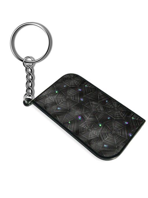 Monochrome Web Seamless Keychain Zapvi