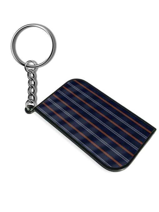 Textured Stripe Seamless Keychain Zapvi