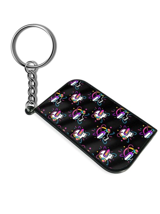 Vector Seamless Pattern Keychain Zapvi