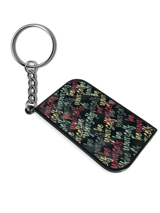 Yourself Seamless Keychain Zapvi