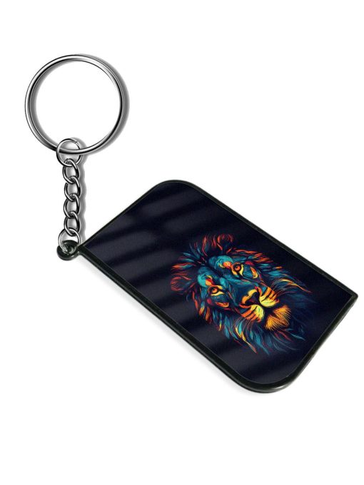 Colorful Lion Keychain Zapvi