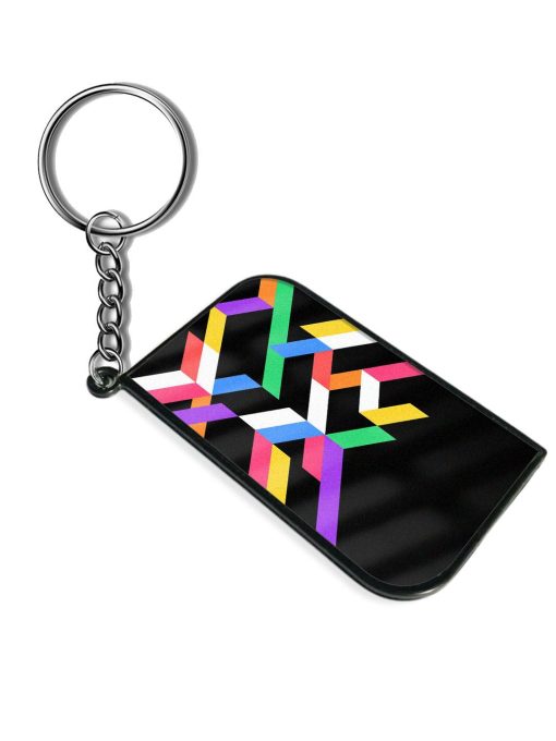 Colorshape Abstarct Keychain Zapvi