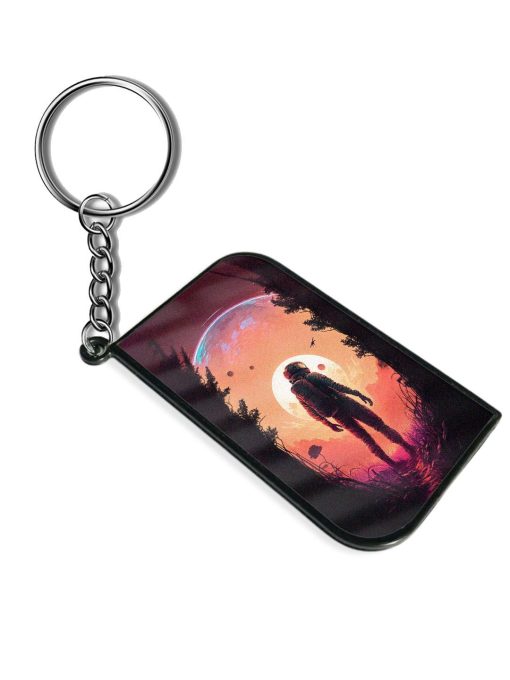 Red Sky At Morning Keychain Zapvi