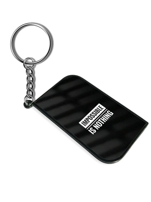 Impossible Is Nothing Keychain Zapvi