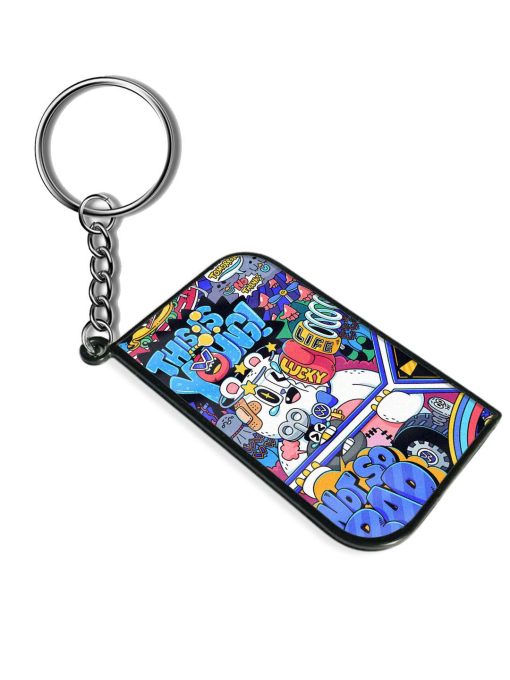 Universal Doodle Keychain Zapvi