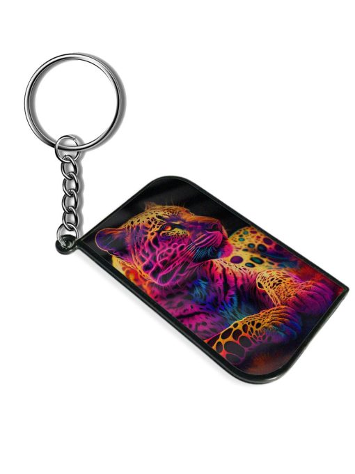 Leopard Art Keychain Zapvi