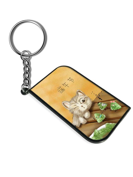 Cat Scorpion Dancing Keychain Zapvi