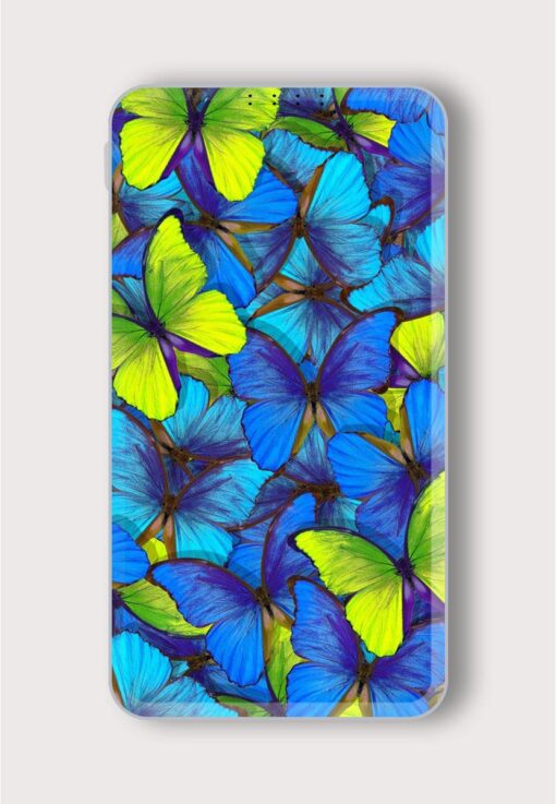 Butterfly Morpho Wings Printed Designer 10000 mAh PowerBank Zapvi