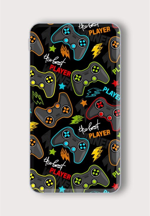 Seamless Abstract Pattern Printed Designer 10000 mAh PowerBank Zapvi