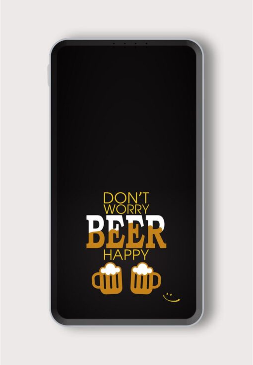 Beer Quotes Dont Printed Designer 10000 mAh PowerBank Zapvi