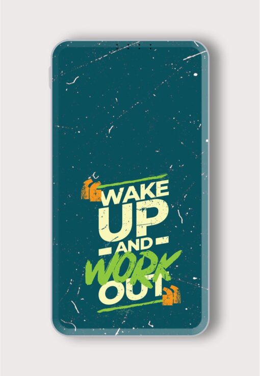 Inspirational Typography Creative Printed Designer 10000 mAh PowerBank Zapvi