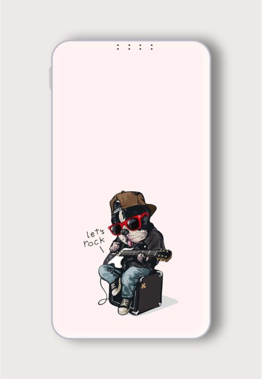 Funny Cartoon Dog Printed Designer 10000 mAh PowerBank Zapvi