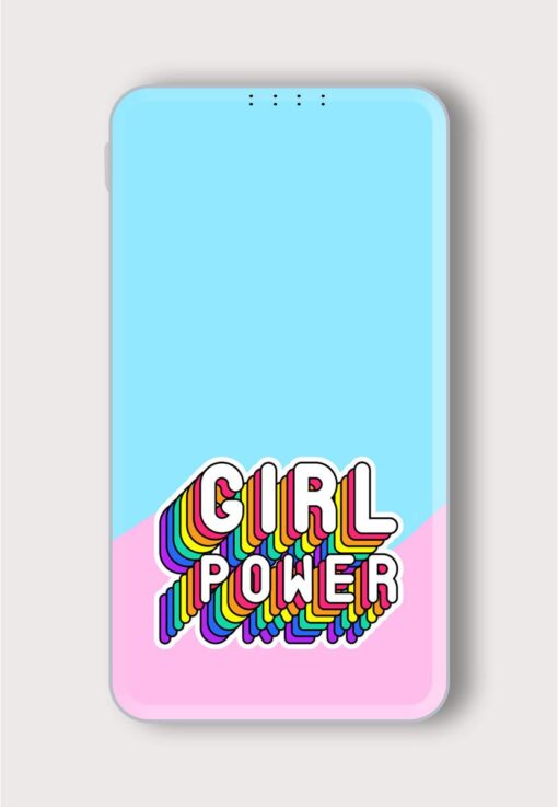 Girl Power Poster Printed Designer 10000 mAh PowerBank Zapvi