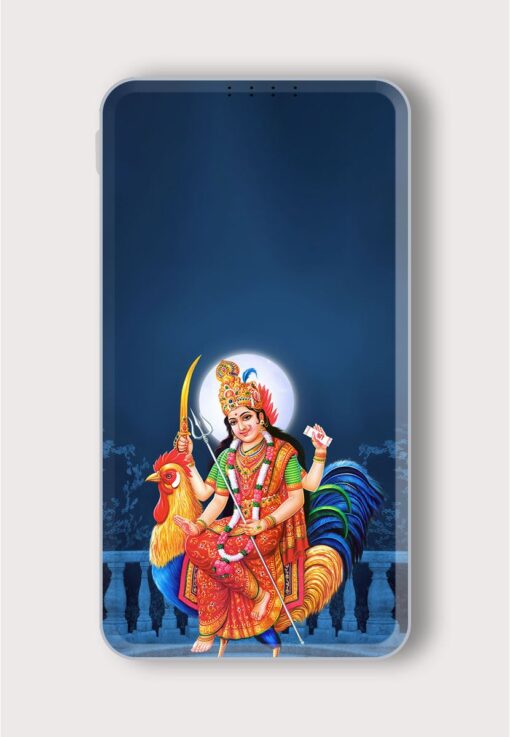 Indian Lord Bahuchar Printed Designer 10000 mAh PowerBank Zapvi