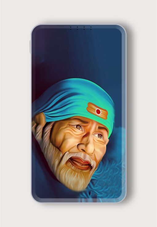 Sai Baba Shirdi Printed Designer 10000 mAh PowerBank Zapvi