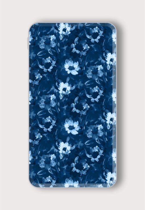 Watercolor Big Flower Printed Designer 10000 mAh PowerBank Zapvi