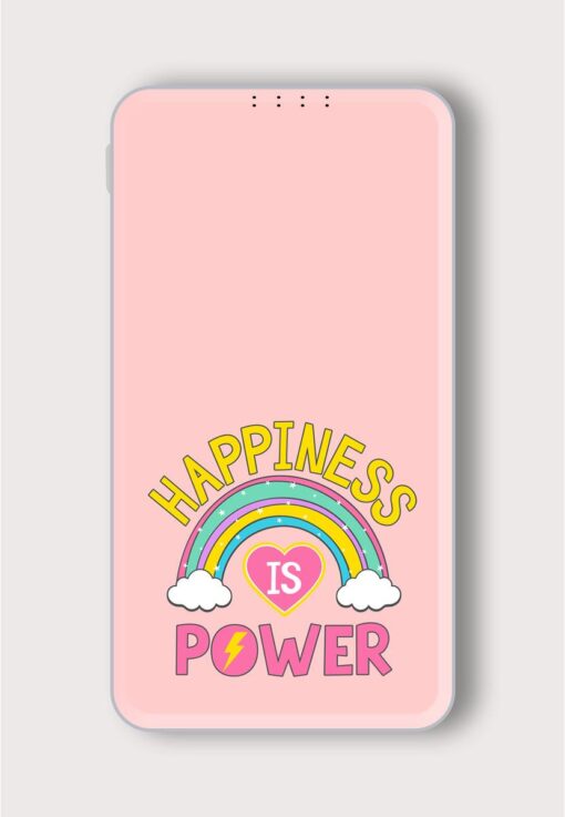 Rainbow Vector Illustration Printed Designer 10000 mAh PowerBank Zapvi