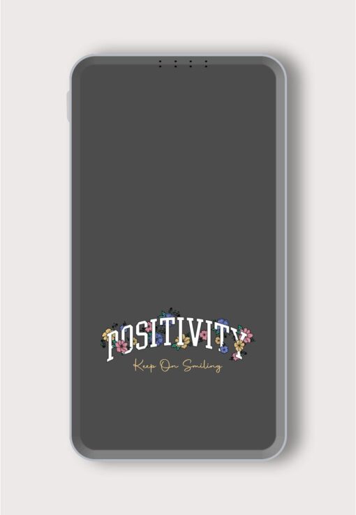 College Slogan Vector Printed Designer 10000 mAh PowerBank Zapvi