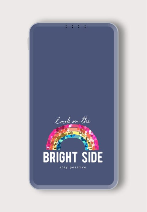 Look On Bright Printed Designer 10000 mAh PowerBank