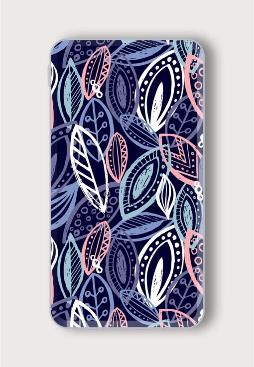 Abstract Seamless Pattern Printed Designer 10000 mAh PowerBank Zapvi