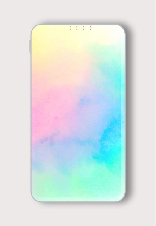 Colorful Pastel Drawing Printed Designer 10000 mAh PowerBank Zapvi