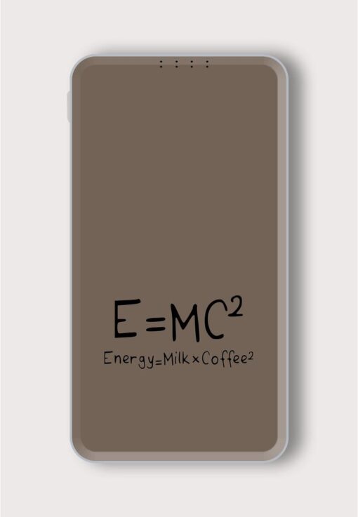 Funny Coffee Quote Printed Designer 10000 mAh PowerBank Zapvi