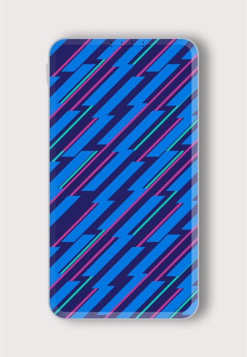 Seamless Abstract Geometric Printed Designer 10000 mAh PowerBank Zapvi