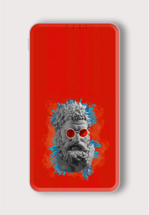 Contemporary Art Concept Printed Designer 10000 mAh PowerBank Zapvi