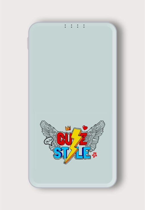 Cute Style Slogan Printed Designer 10000 mAh PowerBank Zapvi