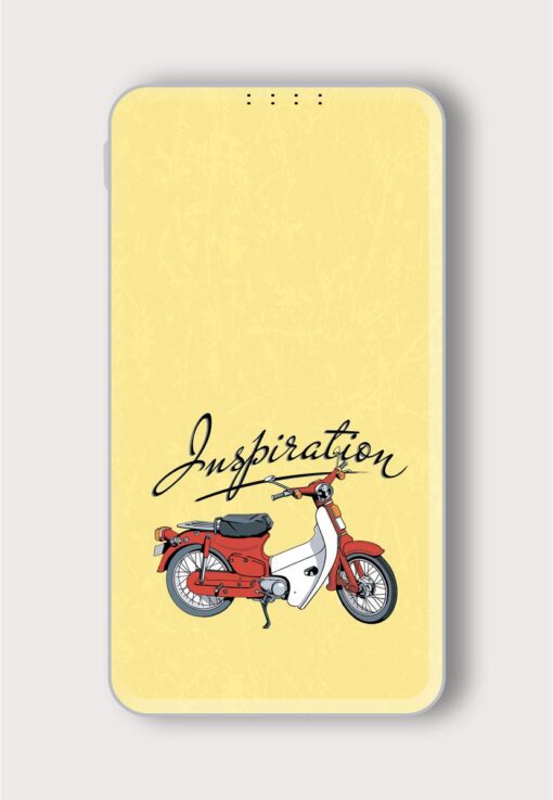 Motorcycles Image Vector Printed Designer 10000 mAh PowerBank Zapvi