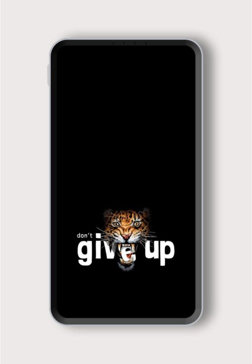 Dont Give Slogan Printed Designer 10000 mAh PowerBank Zapvi