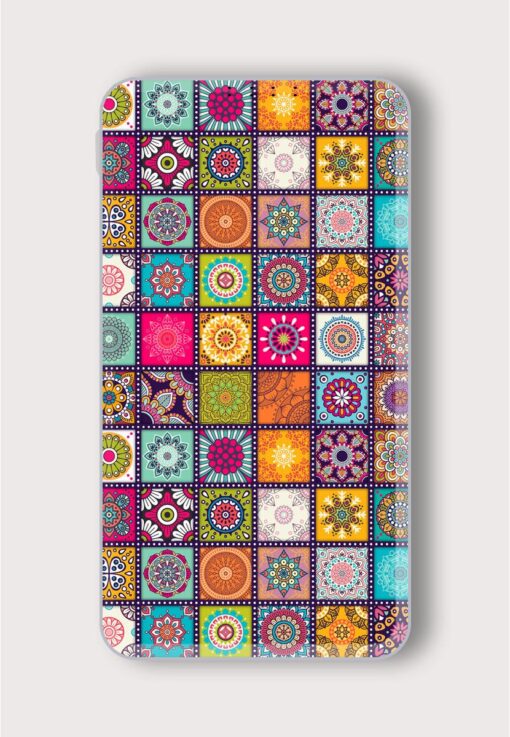 Seamless Pattern Vintage Printed Designer 10000 mAh PowerBank Zapvi