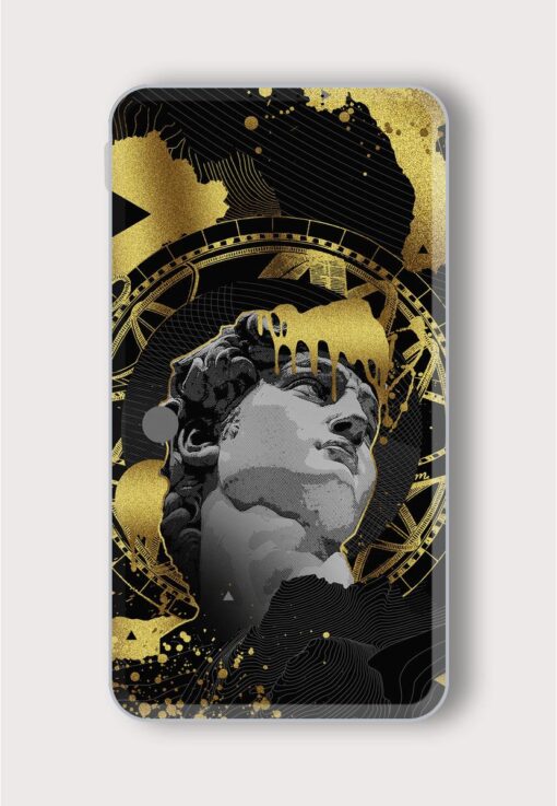 Roman Face Printed Designer 10000 mAh PowerBank Zapvi