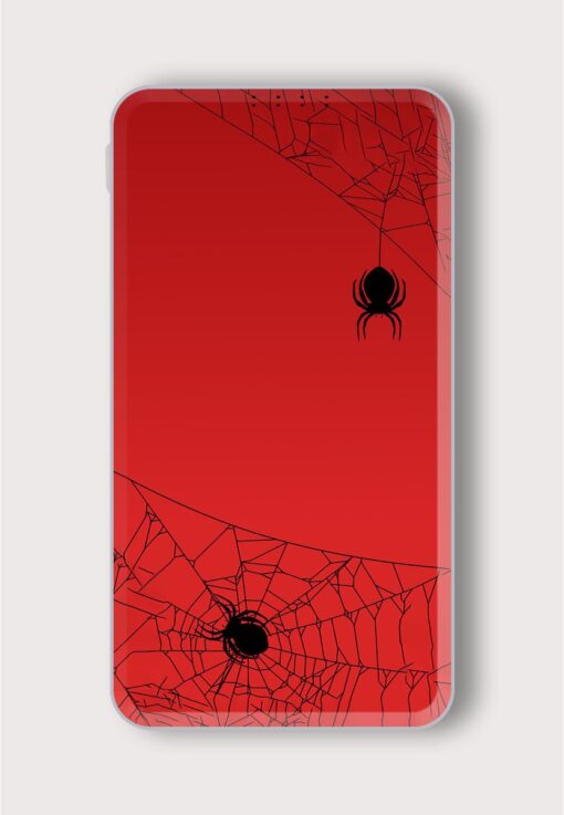 Spider Web Art Printed Designer 10000 mAh PowerBank Zapvi