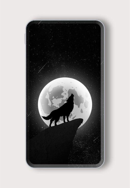 Wolf Cries To Printed Designer 10000 mAh PowerBank Zapvi