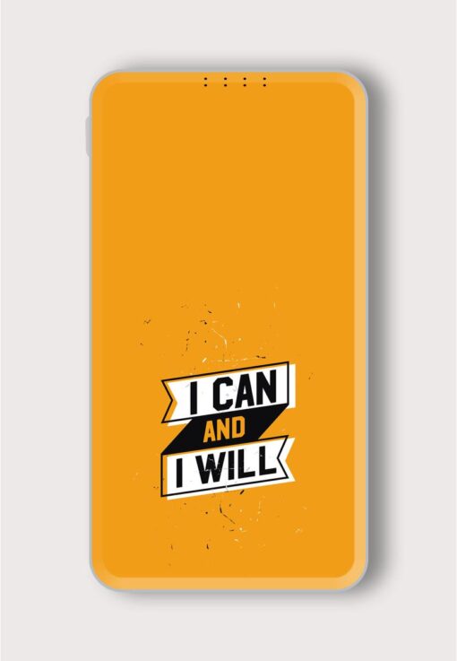 I Can And Printed Designer 10000 mAh PowerBank Zapvi